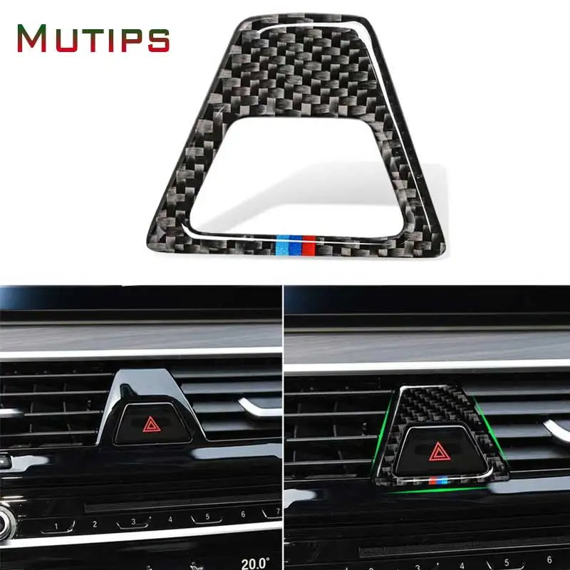 Mutips автомобильный предупреждающий светильник кнопки крышка украшения авто