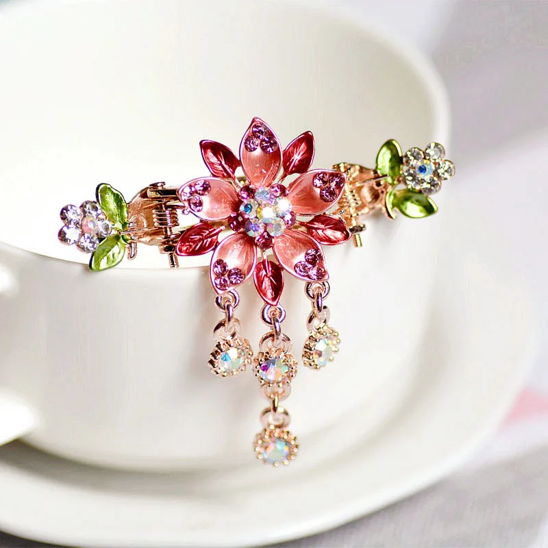 

Женская заколка-краб для волос, в стиле ретро