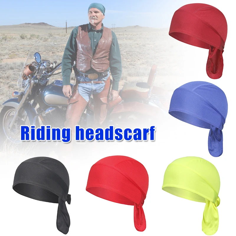 

Quick Dry Bandana Pirate Hat Absorbing Sweat Cycling Headwear Outdoor Sports TC21