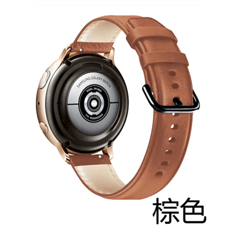 Ремешок из натуральной кожи для смарт-браслета Garmin Vivoactive 3 сменный ремешок vivomove HR