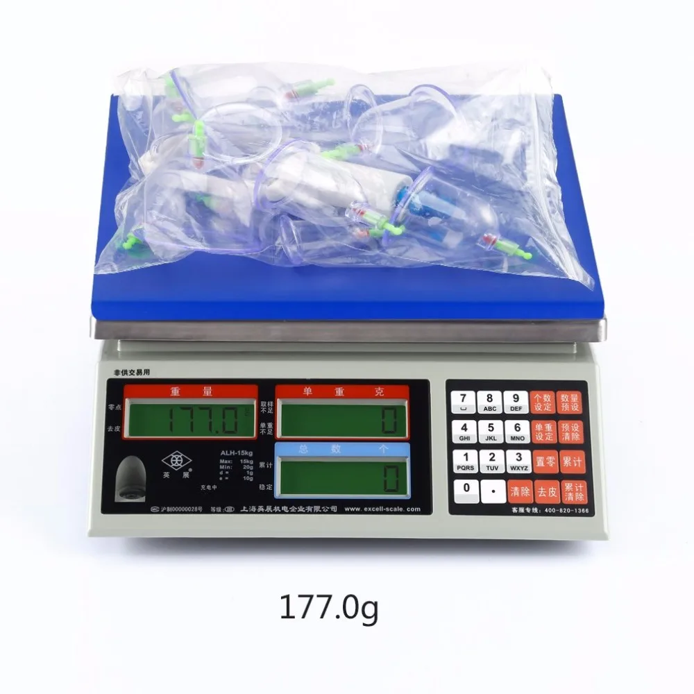 

12Pcs Medical Vacuum Cupping Glasses for Body Relaxation Chinese Suction Therapy Cellulite Family Massage Body Cups For Massage