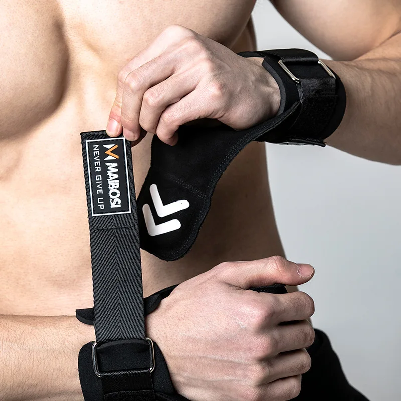 1 пара кроссфита ProCircle кожаные бриджи для тяжелой атлетики защита рук штанга