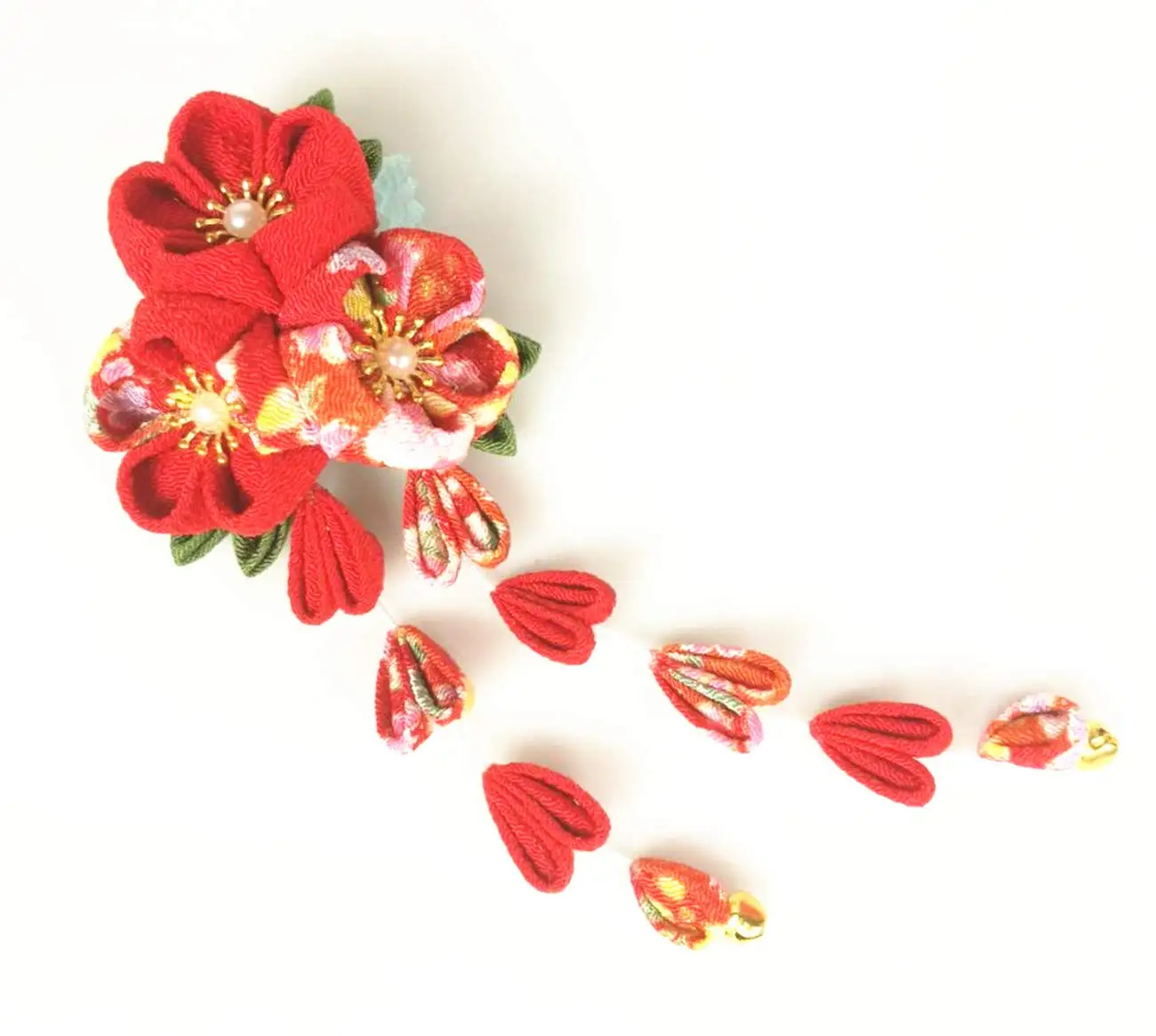 Японские шпильки для волос Tsumami декоративные Kanzashi палочки кимоно Hanfu аксессуары