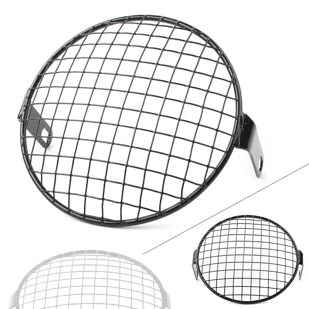 

5.75'' Motorcycle Headlight Grill Lampshade Mounting Cover Bracket For Honda GN125 CG125