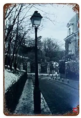

Street Tin Sign Wall Retro Metal Bar Pub Poster Metal 12x8 Inches