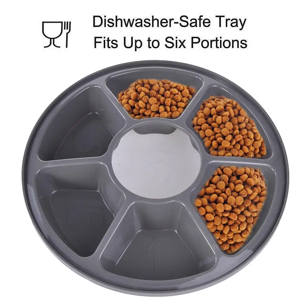 Новая автоматическая кормушка для домашних животных сроки 6 еды распределения