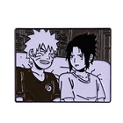 Значок на лацкан NNaruto и Sasuke, проколенный значок для мальчиков, японское аниме, влюбленные манги, замечательная коллекция