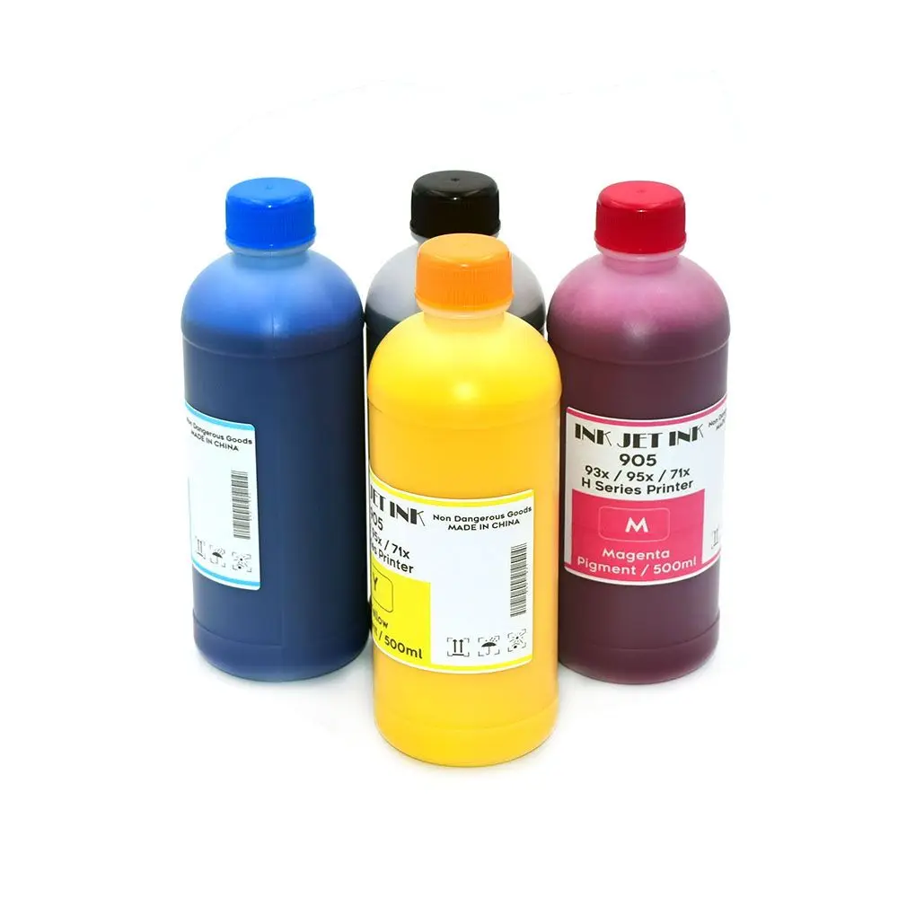 

4Color *500ML/PC Printer Refill Pigment Ink For HP728 728XL for HP Designjet T730 T830 Printer