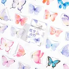 46 шт.упак. красочные бабочки стикер для канцелярских товаров планировщик для скрапбукинга Дневник Декор школьные милые офисные принадлежности наклейки