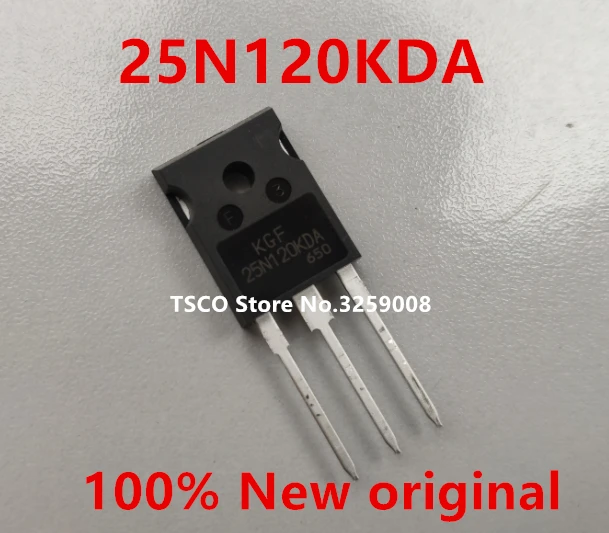 

25N120KDA KGF25N120KDA 25A/1200V IGBT TO-247 100%new original 10pcs