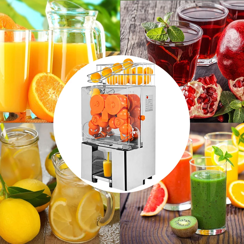 Автоматическая подача апельсиновый соковыжималка машина для производства