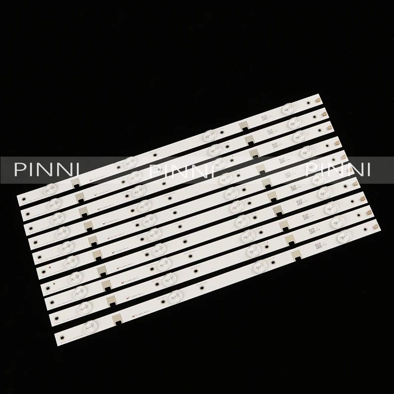 Новинка 100% 1 комплект = 10 штук светодиодная задсветильник вая полоса 4 лампы для 43N1