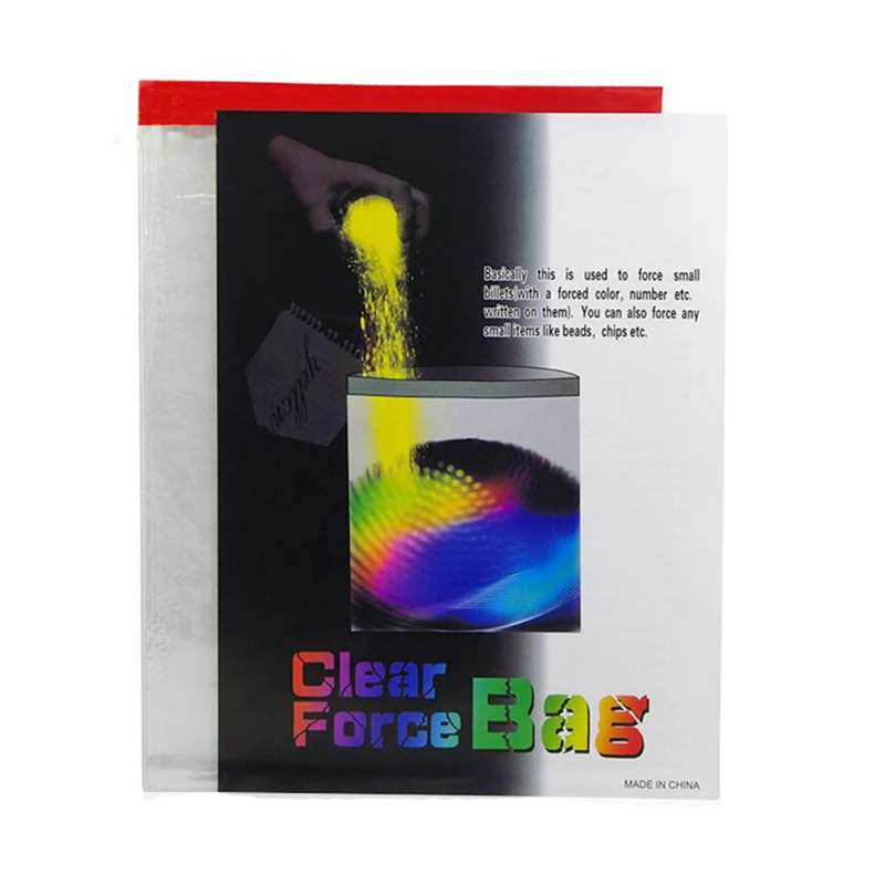 1 шт прозрачный форс мешок магические трюки ментализм Волшебная Иллюзия