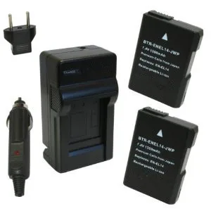 EN-EL14 RU EL14 ENEL14A EL14 EL14A Батарея+ Зарядное устройство для Nikon ENEL14 D5600 D3500 d5200 d5100 d3100 d3200 D3400 P7100 P7800, df