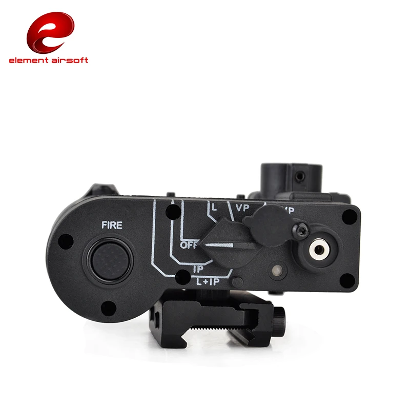 Element Airsoft DBAL D2 зеленый и ИК лазерный EMKII тактический фонарь подсветка для оружия