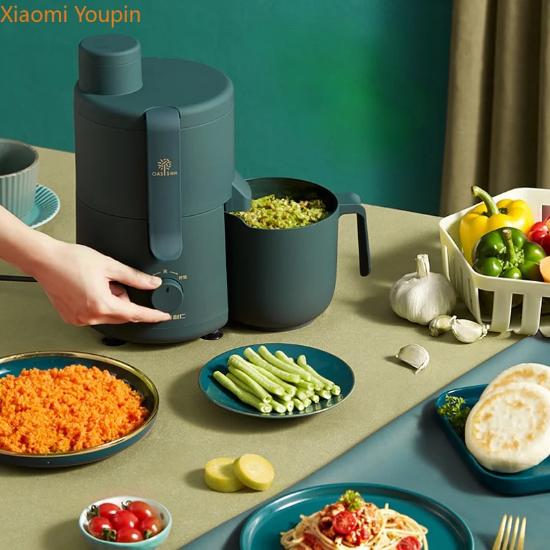 

YOUPIN мясорубка, полностью автоматическая Бытовая многофункциональная электрическая машина для приготовления пищи, овощей, мяса, быстрого р...