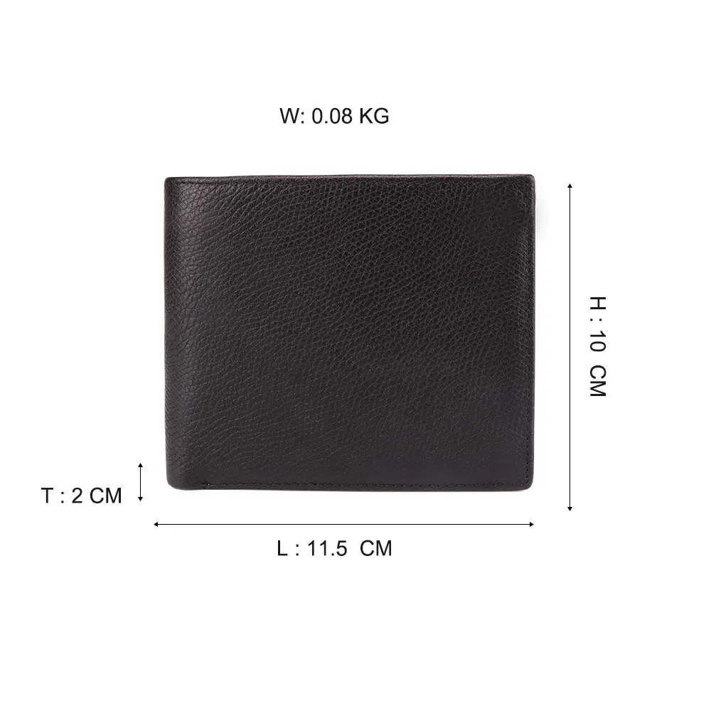 Кожаный держатель для карт JOGUJOS мужской кошелек на молнии из натуральной кожи