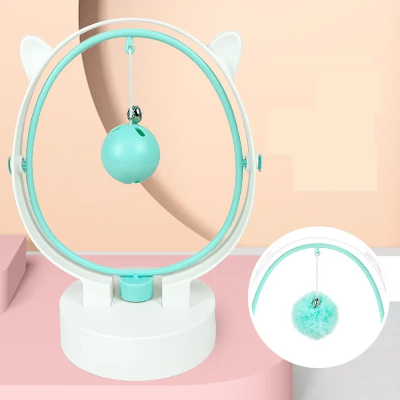 H & JOY кошка игрушка автоматический Электрический Дразнилка для кошки укус перо