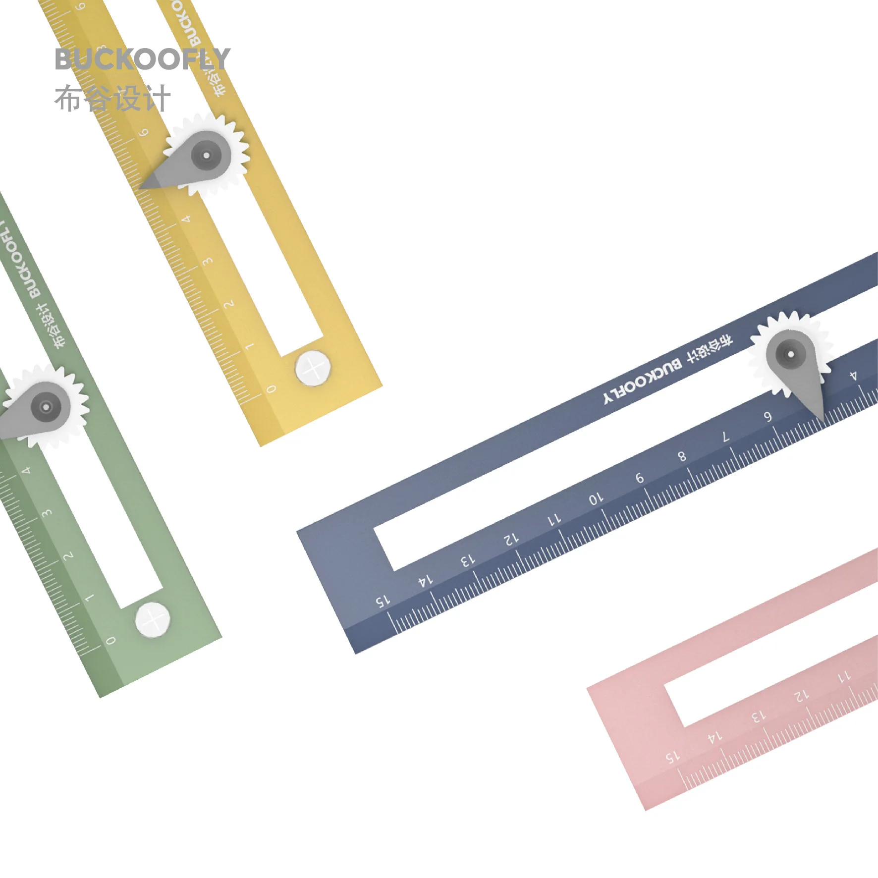 

Sharkbang 2 In 1 Creative Drawing Ruler Compass Circle Ruler Protable To Use Straight Line Adjustable Tools Stationery Supplies