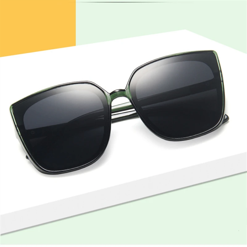 2019 пластиковые винтажные роскошные женские солнцезащитные очки карамельного