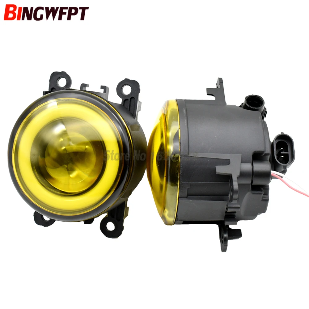 2 шт. (слева + справа) Противотуманные фары с ангельским глазом светодиодный