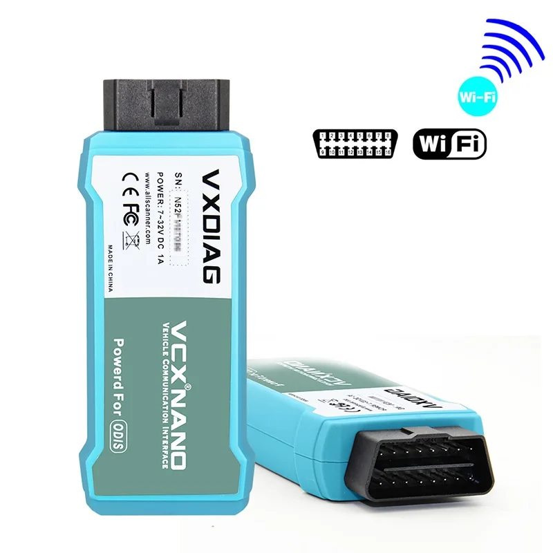 NANO for VW wifi VXDIAG VCX Nano для Ford/Mazda 2 в 1 с IDS OBD OBD2 wifi автомобильный диагностический инструмент Поддержка автомобиля до года многоязычный - Цвет: NANO for VW wifi