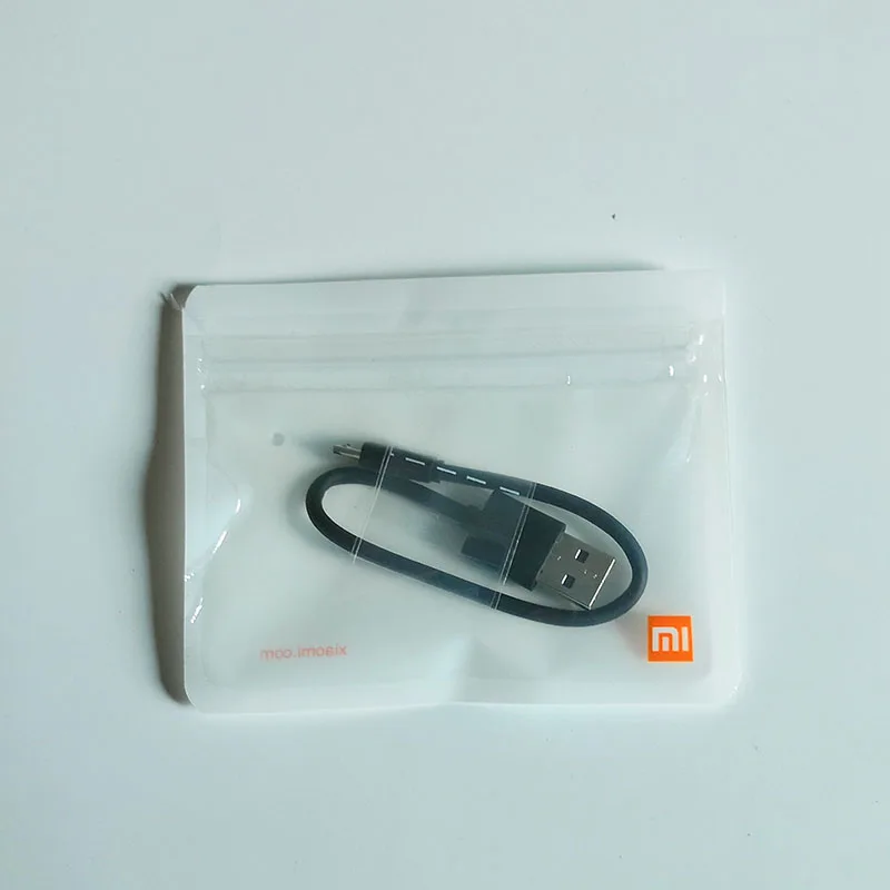 Оригинальный Xiaomi micro usb короткий кабель Черный зарядный для синхронизации данных