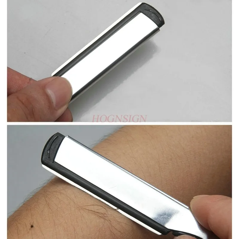 Бритвенный скребок для парикмахерской специальный стрижки старинная бритва из