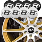 4 шт., наклейки на крышку Hyundai Tucson Solaris I40 I30 Creta Ix35 Azera Santa Fe