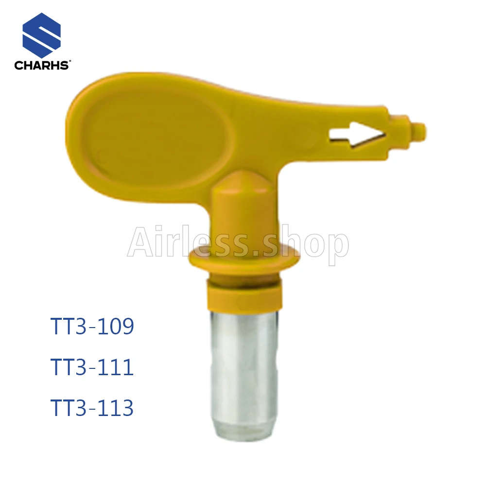 

Airless Tips TT3-109/111/113 low pressure range airless spray nozzle for Low Pressure spray gun Airbrush Tip