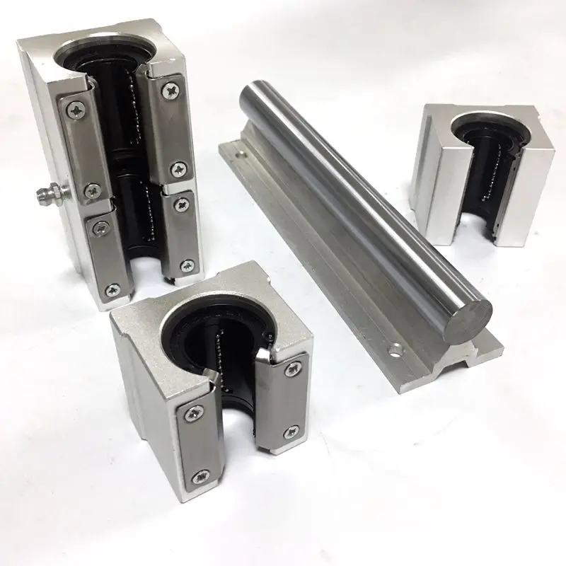 

Aluminum shaft support guide rail SBR round guide rails
