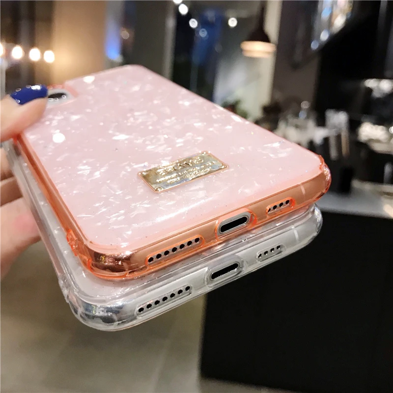 

Girls Clear Glitter Phone Case For iPhone 12 Mini Pro Max 11 Pro Max X XS MAX XR 7 8 6S 6Plus SE 2020 Soft Tpu 360 Full Cover