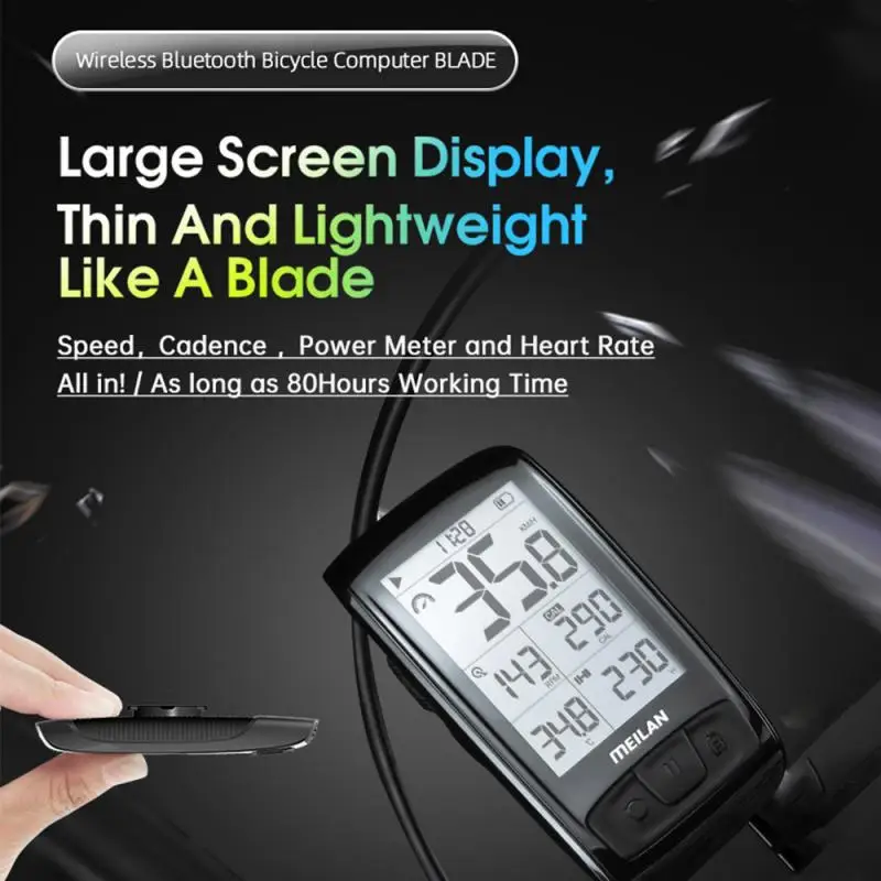 

IPX5 Waterproof BLE4.0 ANT Bike Computer LCD Digital Display Bicycle Odometer Speedometer Cycling Stopwatch Riding Accessories