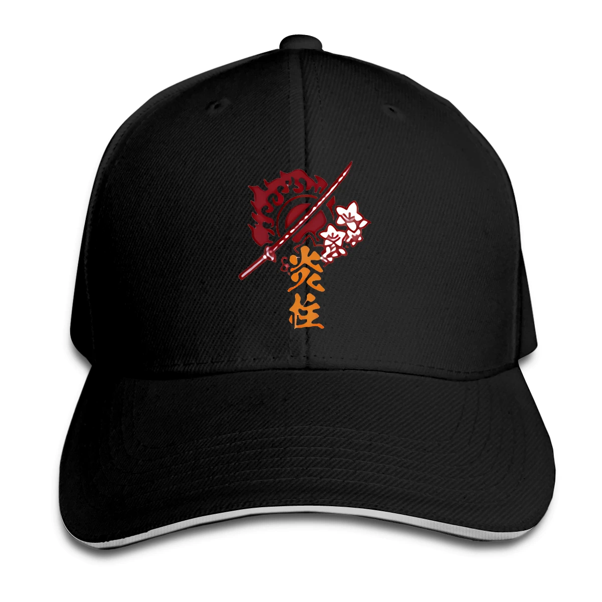

Rengoku Kyoujurou Golf hip hop caps Anime Cartoon Unique Men's Women's hat