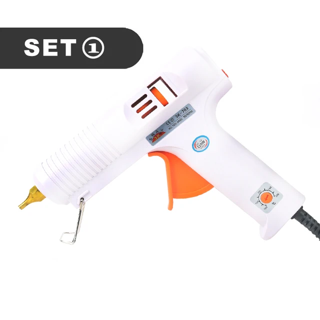 Glue Gun 110 Вт термоплавкий клеевой пистолет Регулируемая постоянная температура клеевой пистолет Graft ремонтный инструмент термопистолет AC110-240V для 11 мм клеевой палки - Цвет: Glue Gun