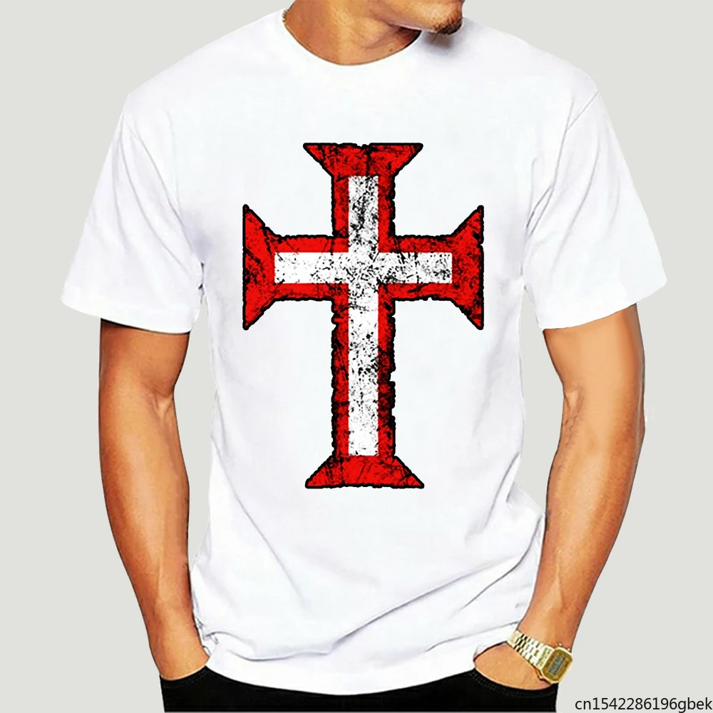 

Christ Cross Christian Templar Men's T-Shirt