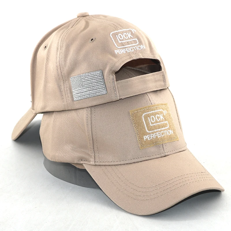 

sports baseball cap cotton embroidery Tactical GLOCK fishing hats outdoor fashion hiking caps unisex