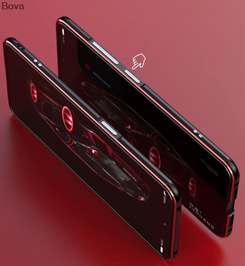 Чехол для Smartisan Pro 3 Luxury Deluxe Ультратонкий алюминиевый бампер OC105 OC106 OE103 + 2 пленки (1
