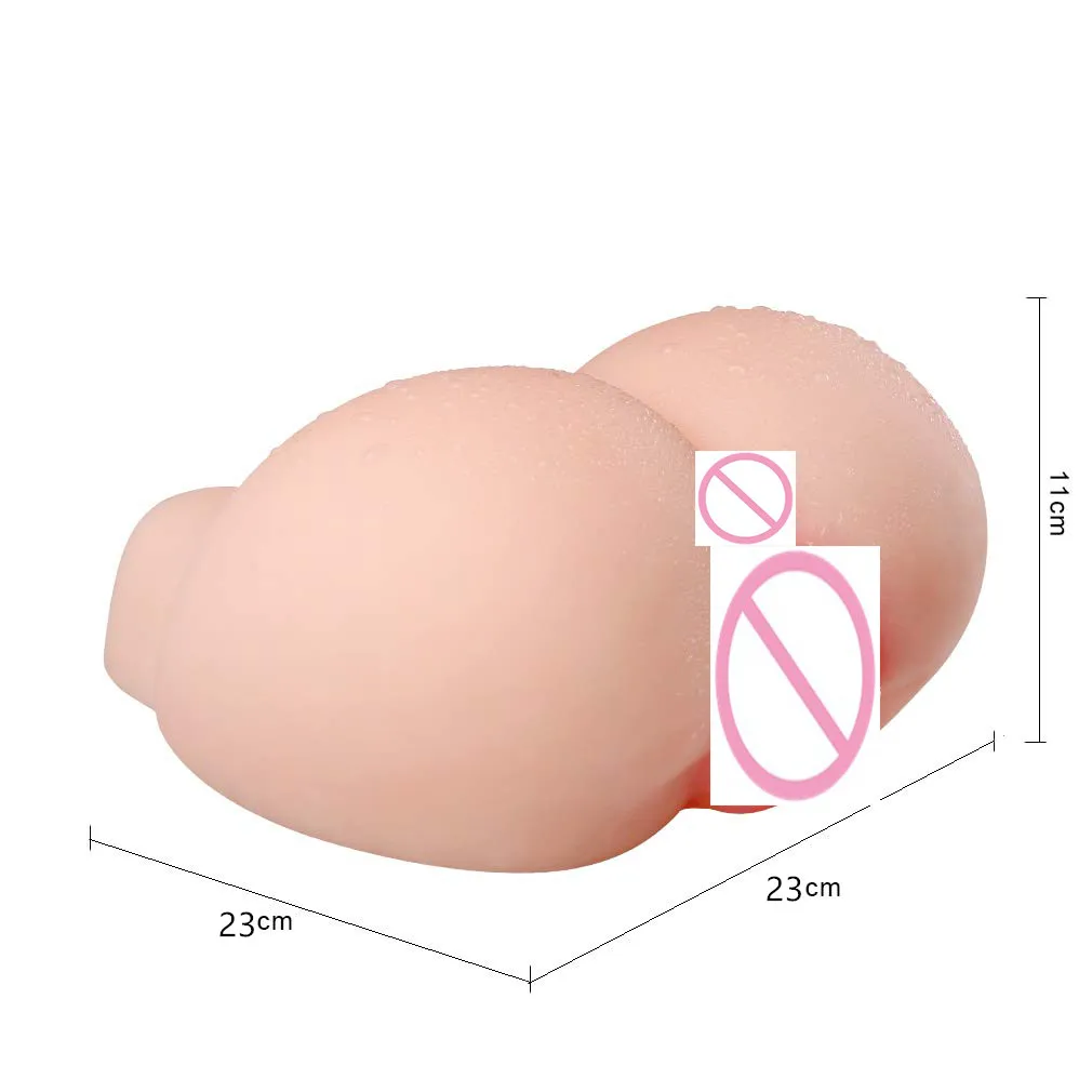 Силиконовая большая задница 3D секс кукла искусственная вагина настоящая киска