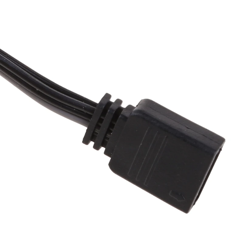

H8WA ARGB Light Control 5V 3Pin Extension Cable Adapter Cord Line for AURA AS-US/MSI Motherboard Spliter