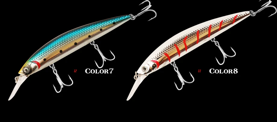 Качество 5 шт. 110 мм 37 г Minnow лазер жесткий Профессиональный морской воды SwimBait искусственные приманки оборудованные крючки Тонущая Рыбалка
