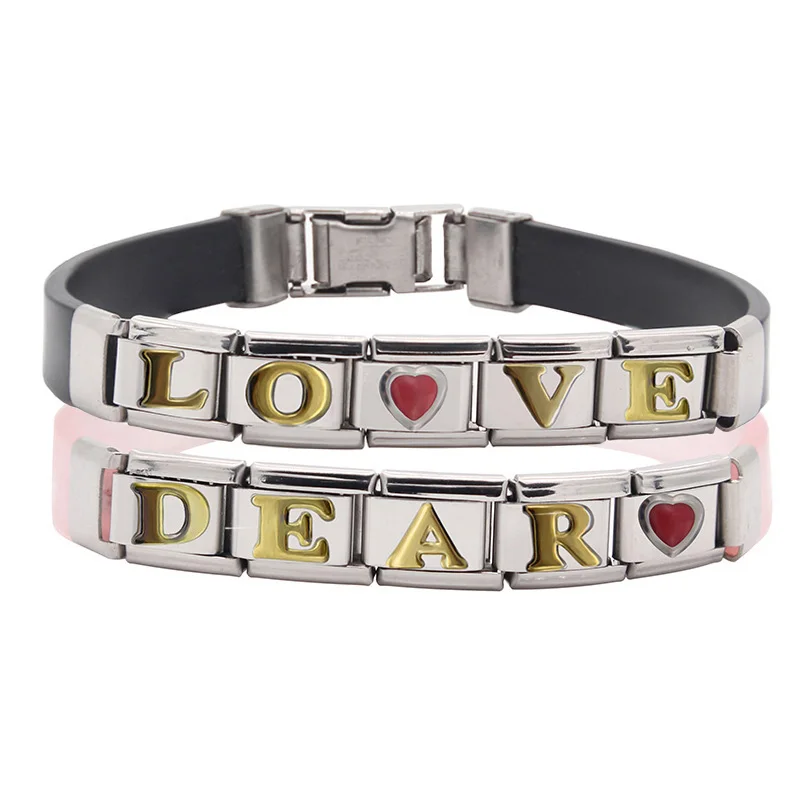 Fyour 9 мм женский модный браслет с любовью Ювелирные изделия МЕЧТА желаний подарок