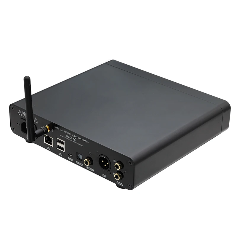 SMSL DP3 DAC ES9018Q2C USB Декодер Усилитель сбалансированный цифровой Bluetooth4.0 LAN сеть WIFI DSD