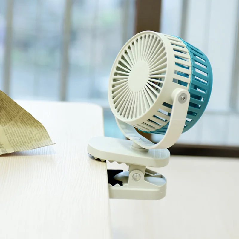 Зажим USB вентилятор плавная регулировка скорости 360 градусов наклон стол клип на