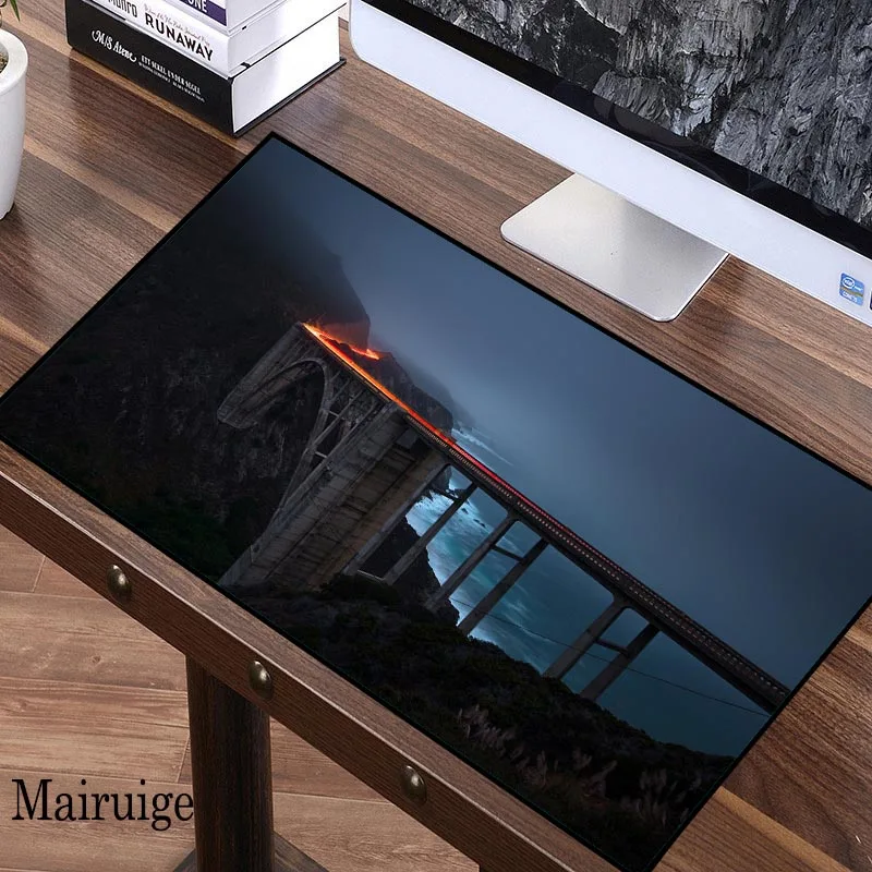 

Геймерский коврик для мыши с изображением пейзажа, 90x30