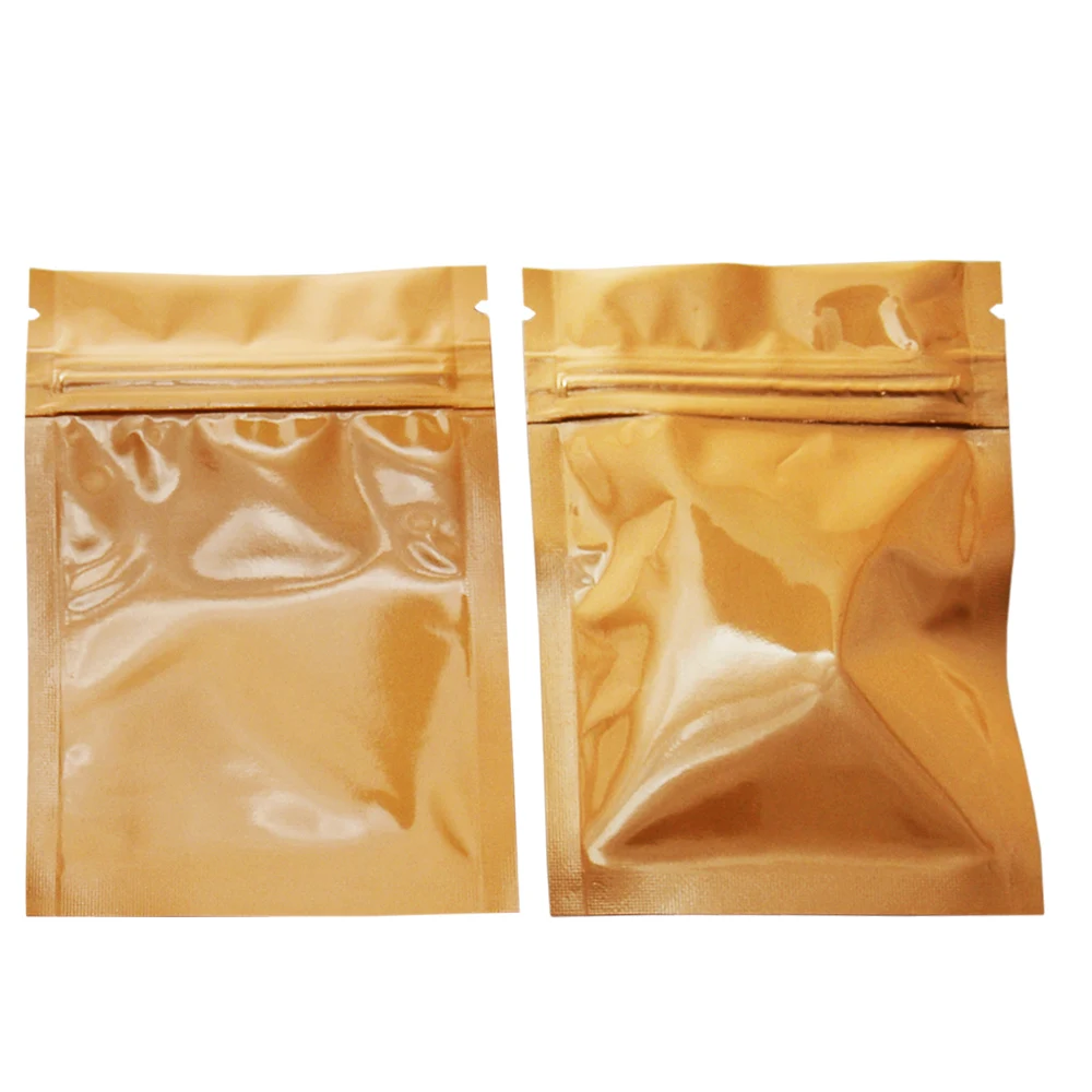 200 шт Оранжевая Сумка для упаковки с замком-молнией защищающая от запаха