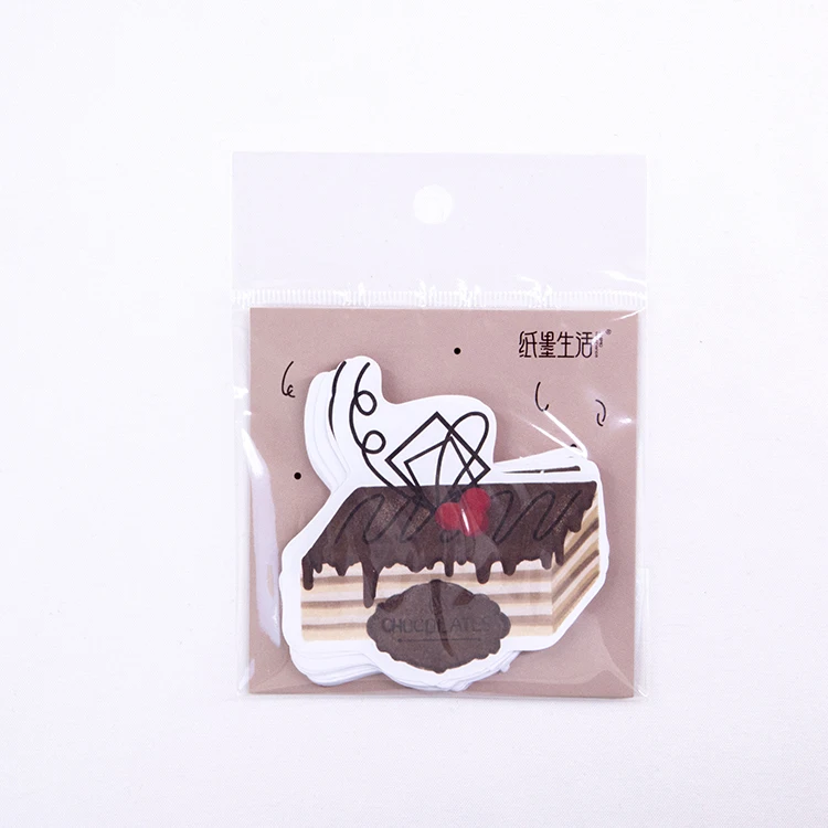 Mohamm Paper and Ink Life Note Paper TeaBreak Series Creative Fresh Message Memorandum 30PCS - Цвет: K