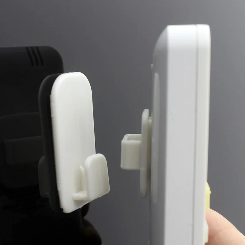 4 шт./компл. пластиковые крючки набор клейких крючков пульт дистанционного