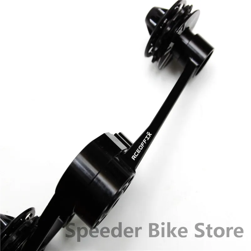 Aceoffix 4 вида цветов для велосипеда brompton натяжитель Алюминий CNC из алюминиевого