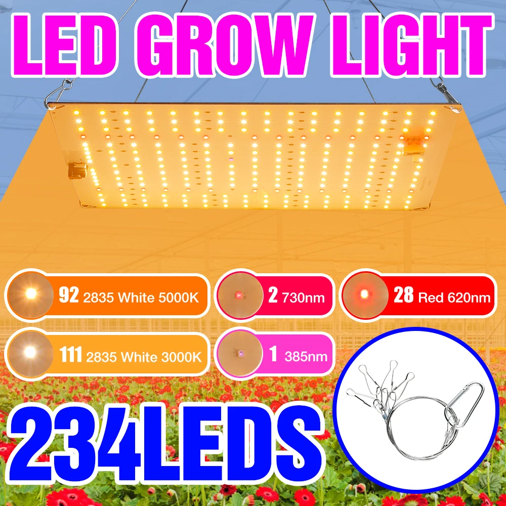 

LED Grow Light Full Spectrum Phyto Lamp 220V Plant Growth Lights 3000W 4000W LED Phytolamp Indoor Flowers Seeds Cultivo Bulbs